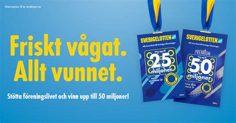 vinstinlösen sverigelott|Sverigelotten – skraplotter online & i butik – vinn 50 miljoner.